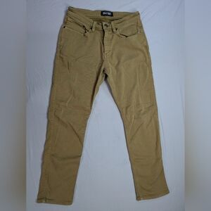 Duer DU/ER N2X Pants Men's 32x30 Brown Relaxed Fit Performance Denim